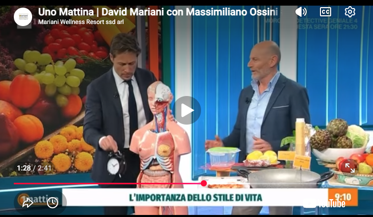 Uno Mattina | David Mariani con Massimiliano Ossini #benessere #salute #stiledivita #abitudini